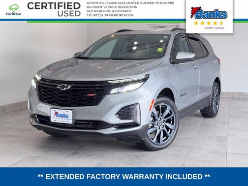 Sterling Gray Metallic 2024 Chevrolet Equinox AWD RS