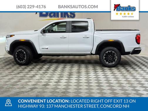 Summit White 2026 GMC Canyon AT4