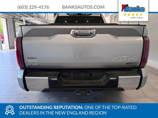Celestial Silver Metallic 2025 Toyota Tundra Hybrid 1794 Edition