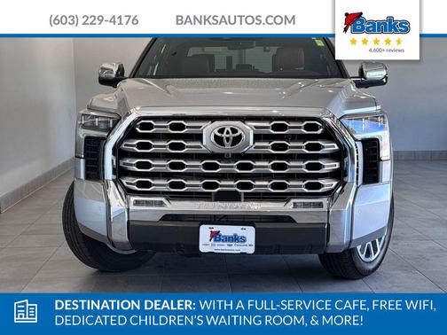 Celestial Silver Metallic 2025 Toyota Tundra Hybrid 1794 Edition