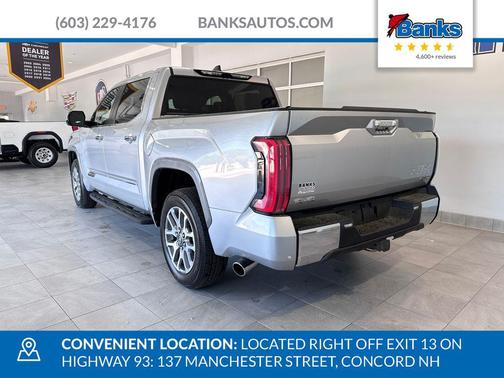 Celestial Silver Metallic 2025 Toyota Tundra Hybrid 1794 Edition