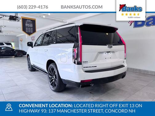 Crystal White Tricoat 2024 Cadillac Escalade Sport