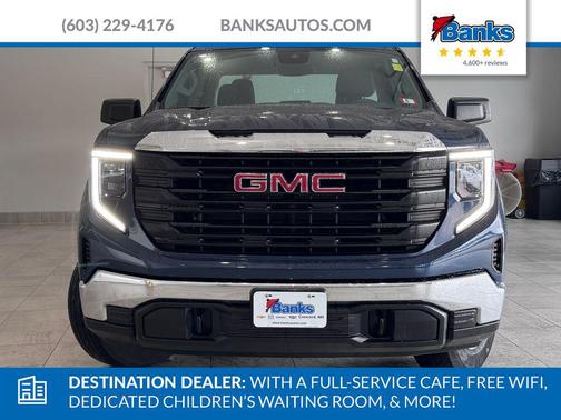 Pacific Blue Metallic 2023 GMC Sierra 1500 Pro