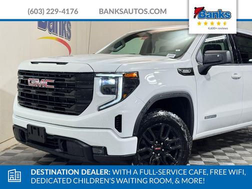 Summit White 2026 GMC Sierra 1500 Elevation