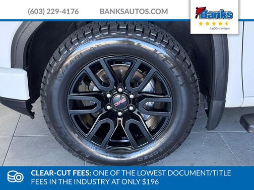 Summit White 2023 GMC Sierra 1500 Elevation