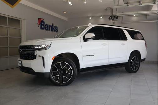 Summit White 2021 Chevrolet Suburban RST