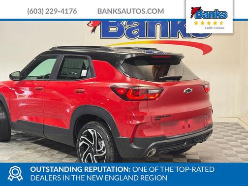 Apex Red 2026 Chevrolet Trailblazer RS