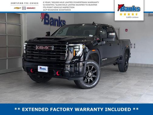 Onyx Black 2025 GMC Sierra 2500 AT4