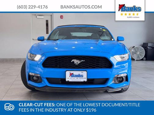 Grabber Blue 2017 Ford Mustang V6
