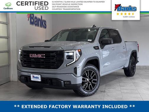 Thunderstorm Gray 2024 GMC Sierra 1500 Elevation