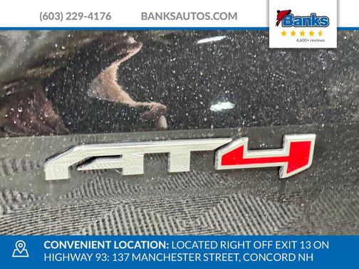 Onyx Black 2026 GMC Canyon AT4