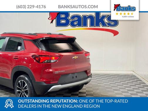 Apex Red 2026 Chevrolet Trailblazer LT