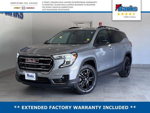 Sterling Metallic 2024 GMC Terrain AWD AT4