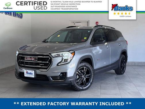 Sterling Metallic 2024 GMC Terrain AWD AT4