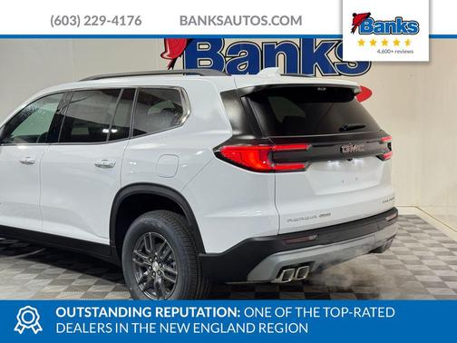 Summit White 2026 GMC Acadia Elevation AWD