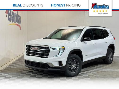 Summit White 2026 GMC Acadia Elevation AWD
