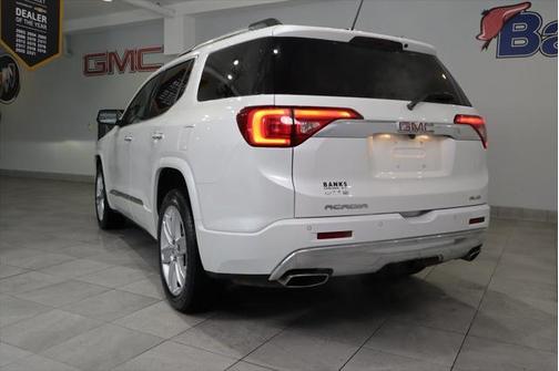 White Frost Tricoat 2017 GMC Acadia Denali