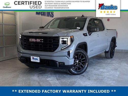 Thunderstorm Gray 2024 GMC Sierra 1500 Elevation