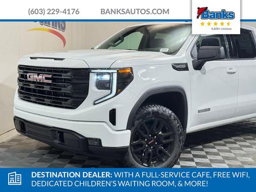 Summit White 2026 GMC Sierra 1500 Elevation