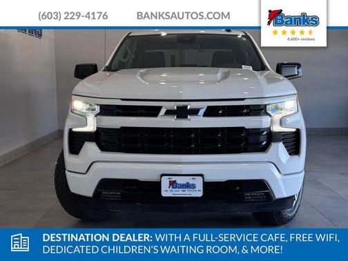 Summit White 2025 Chevrolet Silverado 1500 RST