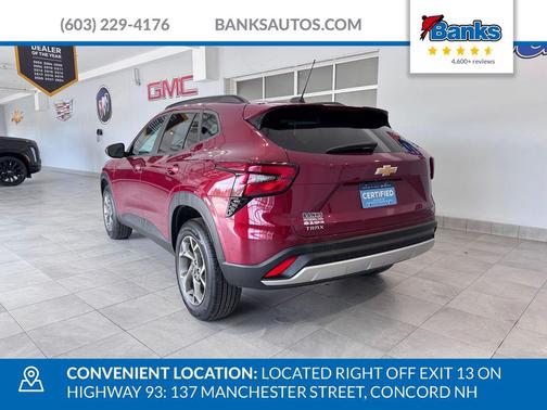 Crimson 2025 Chevrolet Trax LT