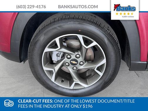 Crimson 2025 Chevrolet Trax LT