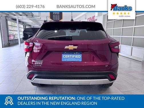 Crimson 2025 Chevrolet Trax LT