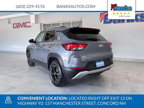 Satin Steel Metallic 2022 Chevrolet Trailblazer LT