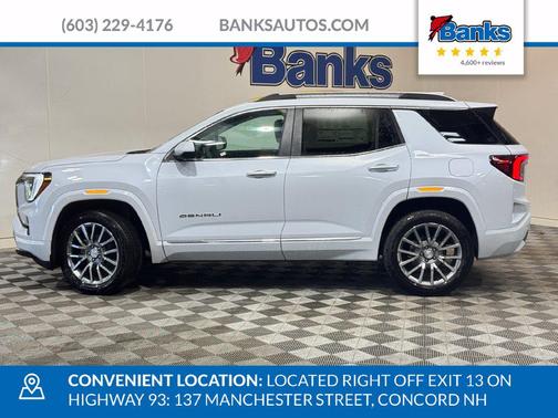 Glacier White Tricoat 2027 GMC Terrain Denali