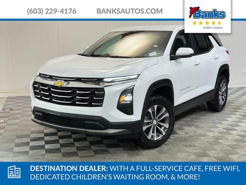 Summit White 2026 Chevrolet Equinox 1LT