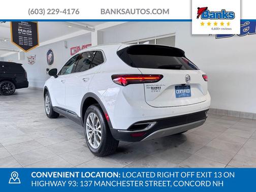 Summit White 2023 Buick Envision Preferred AWD