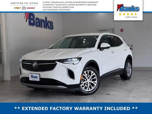 Summit White 2023 Buick Envision Preferred AWD