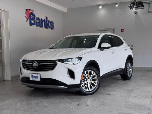Summit White 2023 Buick Envision Preferred AWD