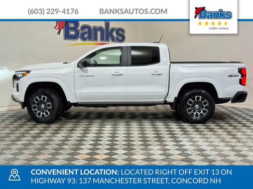 Summit White 2026 Chevrolet Colorado Z71