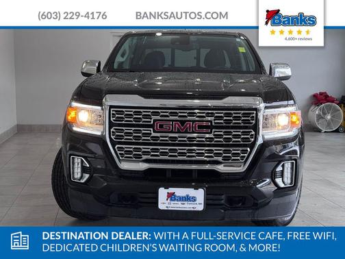 Onyx Black 2021 GMC Canyon Denali