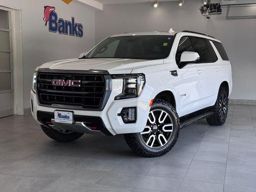 Summit White 2024 GMC Yukon 4WD AT4