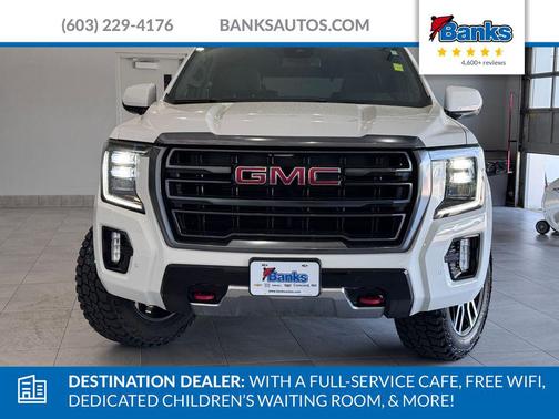 Summit White 2024 GMC Yukon 4WD AT4