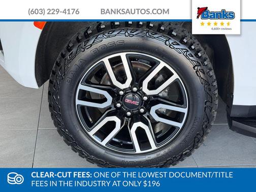 Summit White 2024 GMC Yukon 4WD AT4