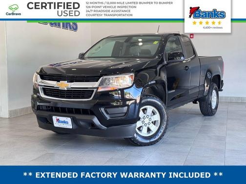 Black 2020 Chevrolet Colorado WT