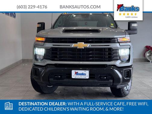 Sterling Gray Metallic 2025 Chevrolet Silverado 2500 Custom