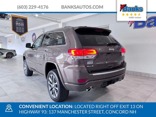 Walnut Brown Metallic Clearcoat 2018 Jeep Grand Cherokee Overland