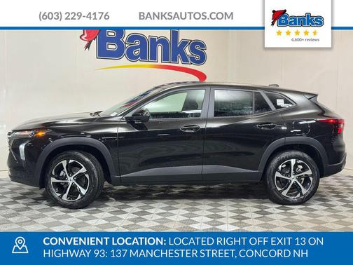 Mosaic Black Metallic 2026 Chevrolet Trax FWD 1RS