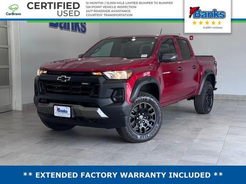 Radiant Red Tintcoat 2025 Chevrolet Colorado Trail Boss