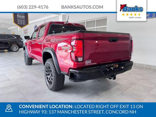 Radiant Red Tintcoat 2025 Chevrolet Colorado Trail Boss
