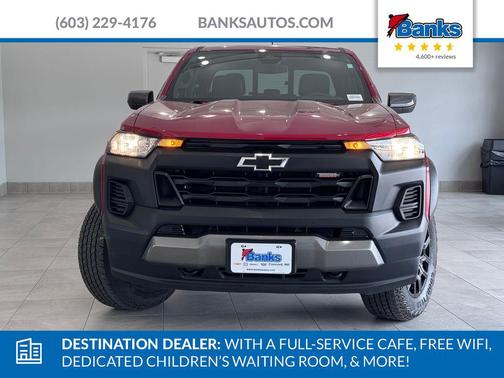 Radiant Red Tintcoat 2025 Chevrolet Colorado Trail Boss