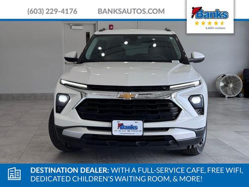 Summit White 2025 Chevrolet Trailblazer LT