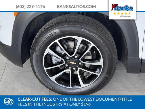 Summit White 2025 Chevrolet Trailblazer LT