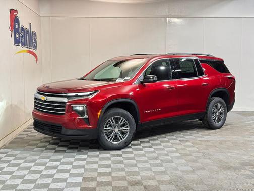 Radiant Red 2026 Chevrolet Traverse LT