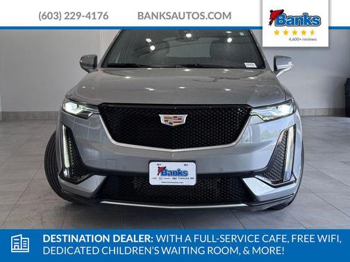 Silver Metallic 2024 Cadillac XT6 Sport AWD