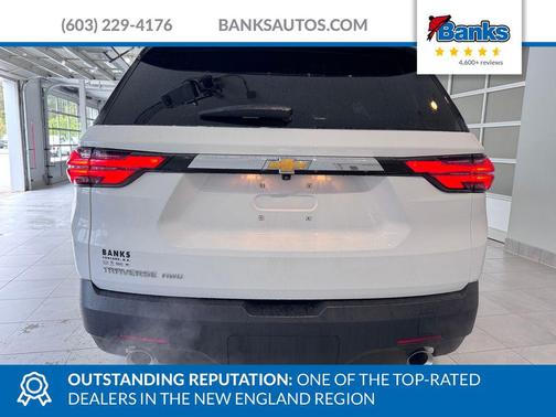 Summit White 2023 Chevrolet Traverse LS